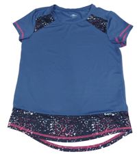 Tmavomodré sportovní tričko crane