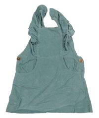 Modré menšestrové šaty s volánikmi Cool Club