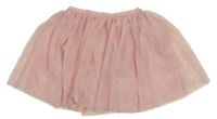 Svetloružová tylová sukňa Primark