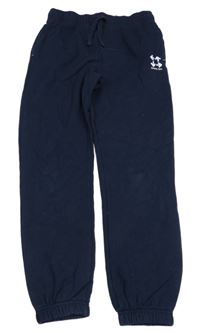 Tmavomodré tepláky s potiskem F&F