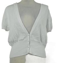 Dámske biele svetrové prepínaci bolerko Store Twenty One