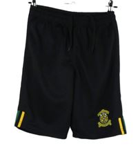 Nové - Pánske čierne futbalové kraťasy s erbem