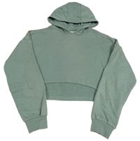 Khaki crop mikina s kapucňou zn. Primark