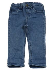 Modré slim rifle H&M