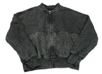 Čierno-sivá prepínaci mikina Primark