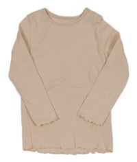 Ružové rebrované tričko F&F