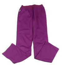 Purpurové softshellové kalhoty 