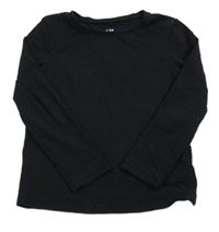 Čierne tričko H&M