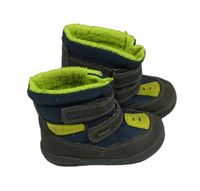 Tmavošedo-tmavomodré zimní kotníkové boty Primigi vel. 23