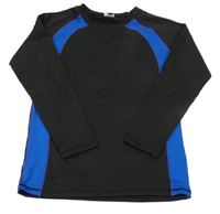 Černo-modré thermo triko 