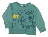 Zelená mikina s Tomíkem