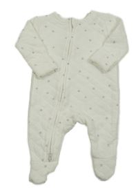 Smetanový prošívaný overal s hvězdami George