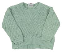 Zelenkavý sveter Topolino