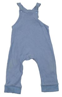 Modré vzorované na traké tepláky zn. H&M