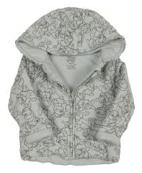 Světlemodrý bavlněný zateplený kabátek s Thumperem a kapucňou Primark