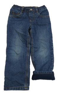 Tmavomodré podšité rifle Lupilu