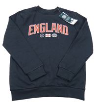 Nové - Tmavomodrá mikina s nápisom F&F