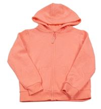 Neónově ružová prepínaci mikina s kapucňou Yd.