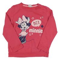 Ružová mikina s Minnií Disney