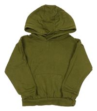 Khaki mikina s kapucňou Primark
