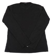 Čierne tričko H&M