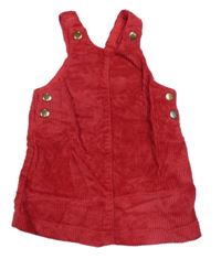 Červené menšestrové šaty F&F