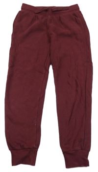 Vínové tepláky H&M