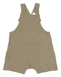 Béžové teplákové laclové kraťasy s kapsou H&M