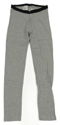 Sivo-čierne melírované legíny Pepperts!