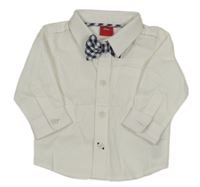 Bílá košile s motýlkem S. Oliver