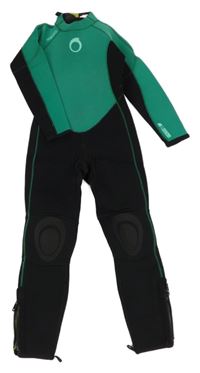 Černo-zelený neopren s logem TRIBORD