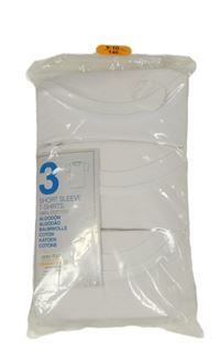 Nové - 3x - Bílé tričko PRIMARK
