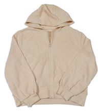 Smotanová prepínaci oversize mikina s kapucňou St. Bernard