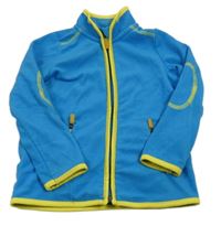 Modrá fleecová prepínaci mikina zn. TCM