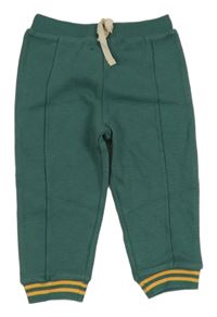 Zelené žebrované tepláky M&S