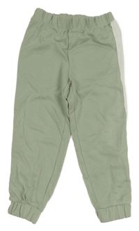 Zelenošedé tepláky s pruhom H&M