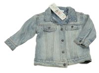 Nové - Modrá riflová bunda F&F