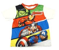 Farebné tričko s Avengers Marvel