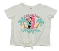 Smotanové tričko s Minnie C&A