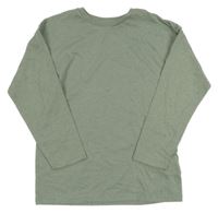 Zelené melírované tričko George