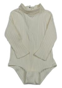 Smetanové žebrované body kiabi