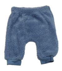 Modré chlpaté tepláky Ergee