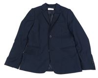 Tmavomodré společenské sako H&M