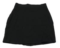 Čierna elastická sukňa Next