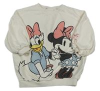 Smetanová mikina s Minnie a Daisy Next