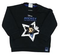 Čierna mikina s Mickeym Disney