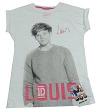 Biele tričko s One Direction M&S