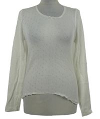 Dámské smetanové vzorované podvlékací triko Secret Possesions 