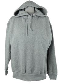 Dámská šedá oversize mikina s kapucí Nike 