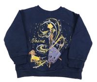 Tmavomodrá mikina s obrázkom George